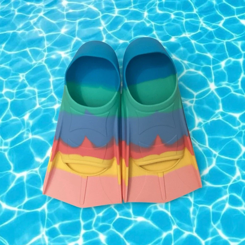 Kids Swim Fins 2XS (XXS) US 9.5–11.5 | Training Flippers